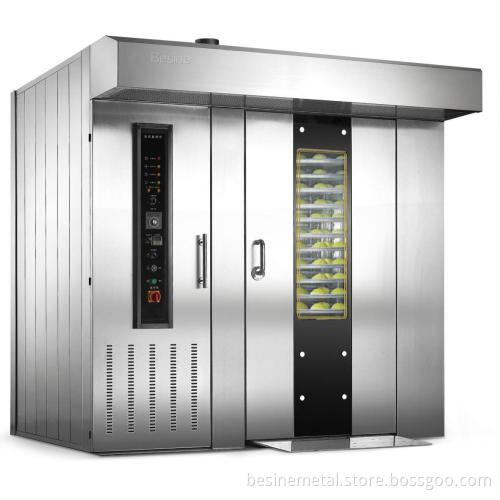 32 trays Electric rotary oven for bakery